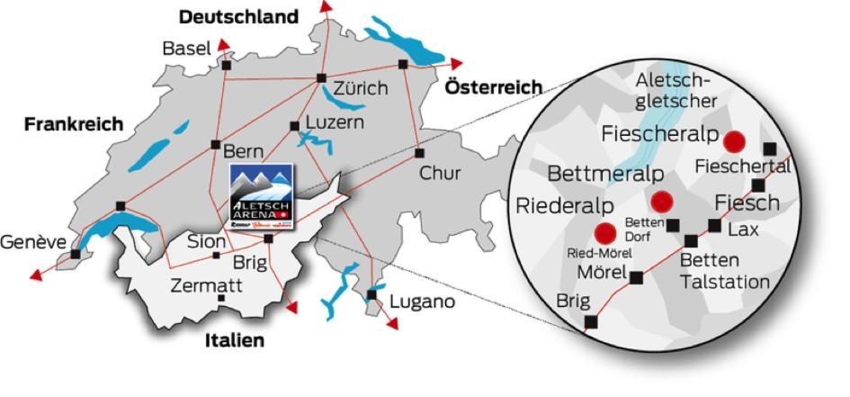 Hotel Restaurant Aletsch Мёрель Экстерьер фото
