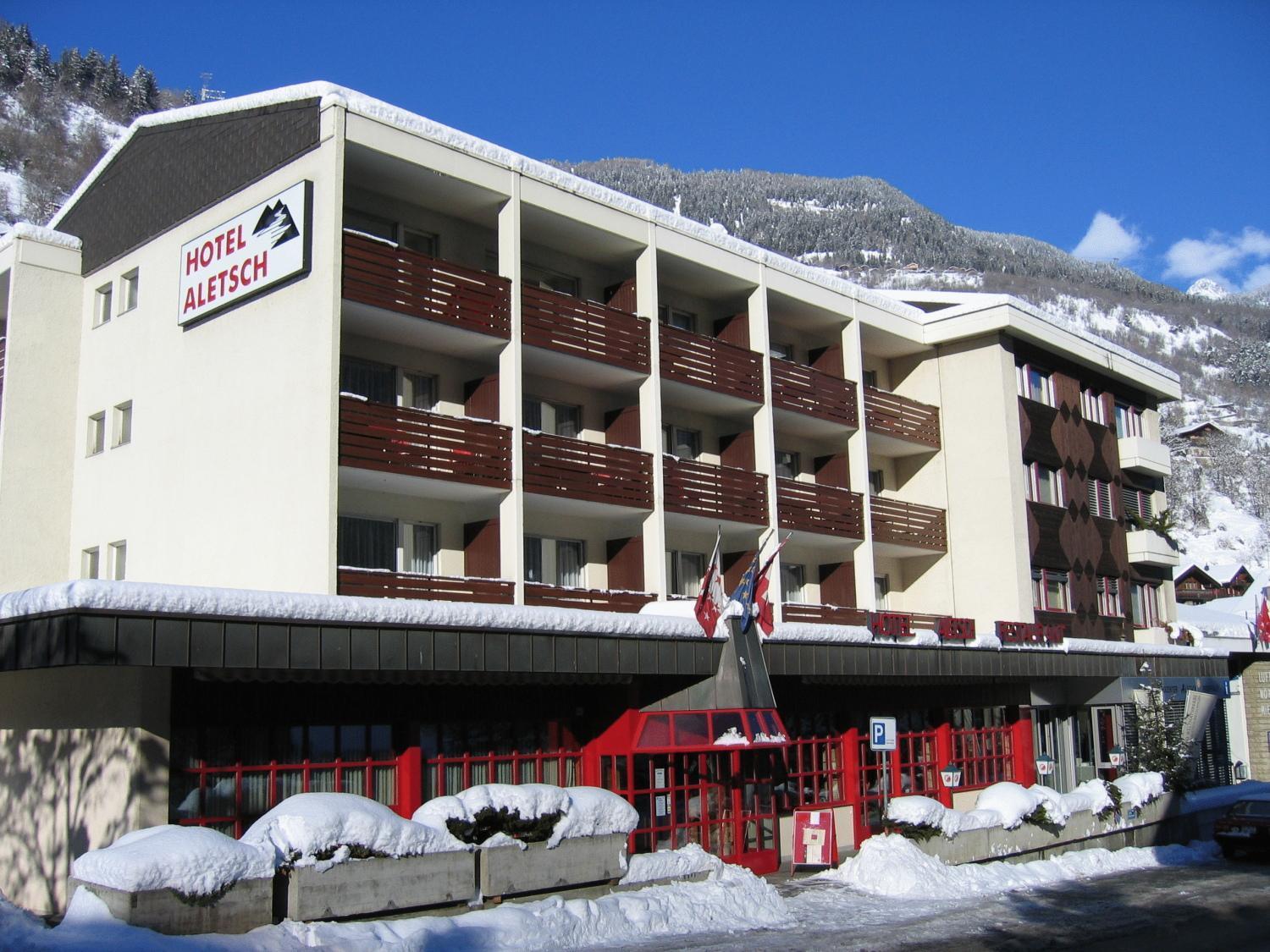 Hotel Restaurant Aletsch Мёрель Экстерьер фото